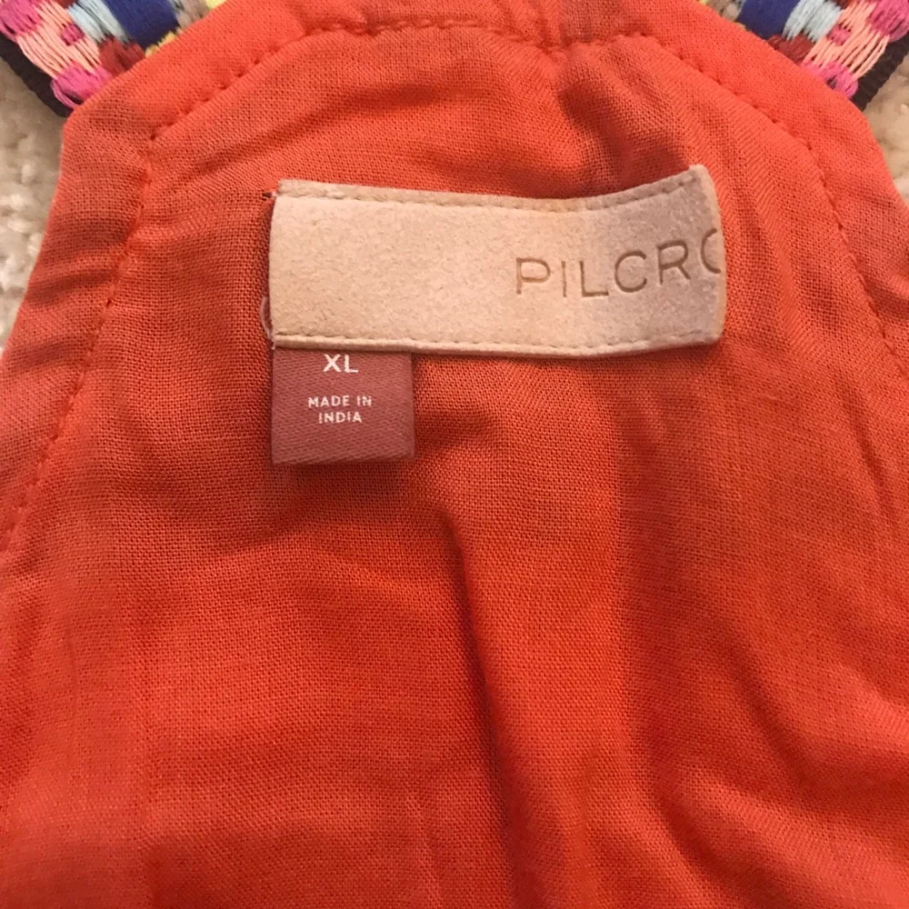 Pilcro gorgeous patchwork peplum tank - Picture 2 of 3